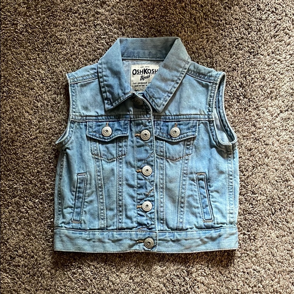 OshKosh B'gosh Kids Denim Vest - Blue